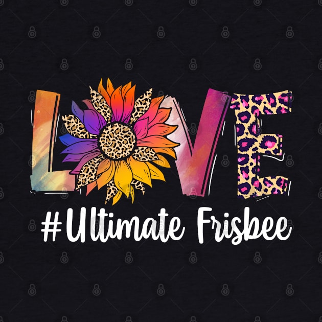 Love Ultimate Frisbee by White Martian